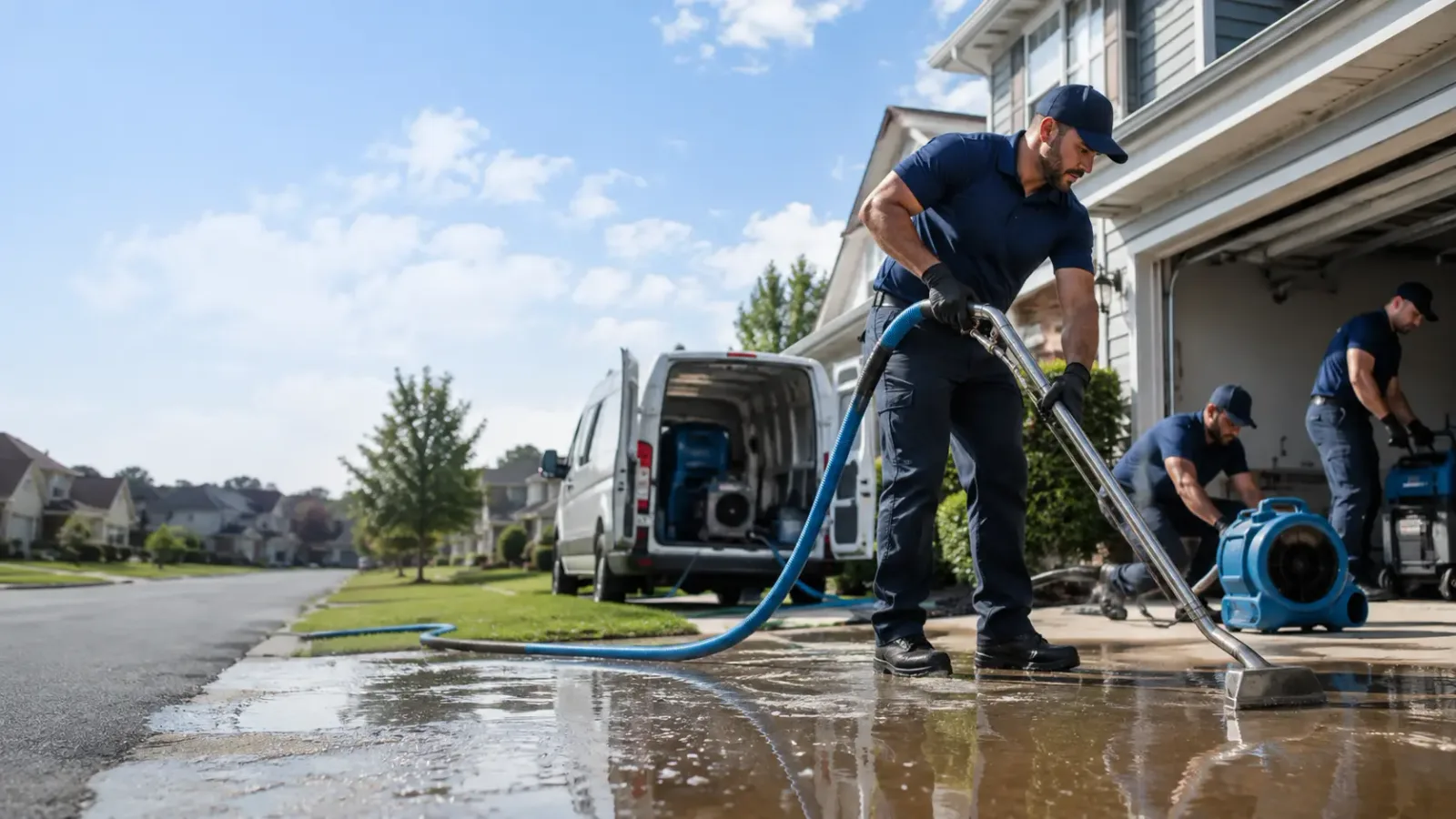 Flood Damage Restoration in Chester, OK